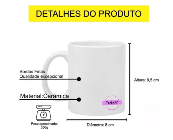 Caneca mágica ''Amiga você estará sempre no meu coração"